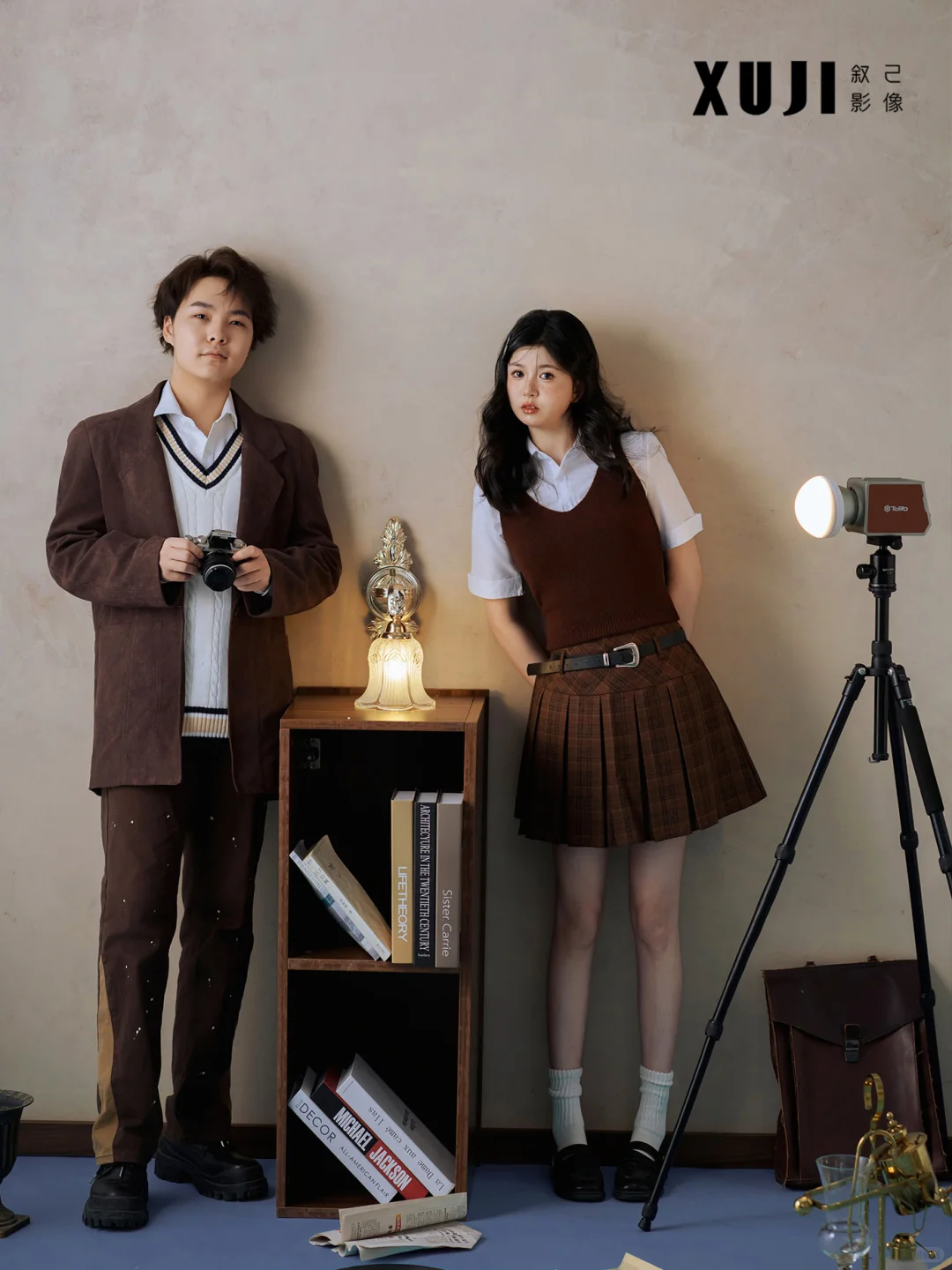 美式JK太上头了！男女主真的适配‼️