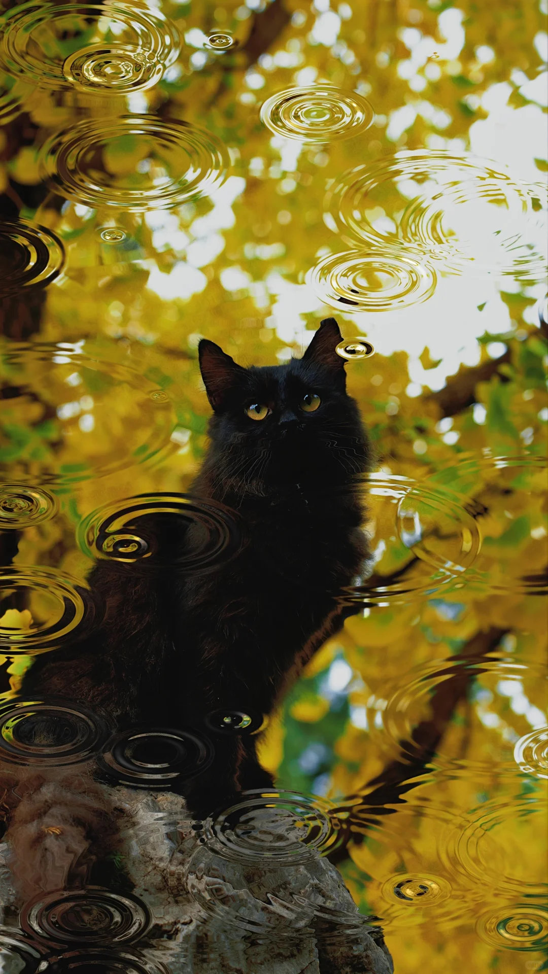 用特效二创了下，非常喜欢的手机壁纸。