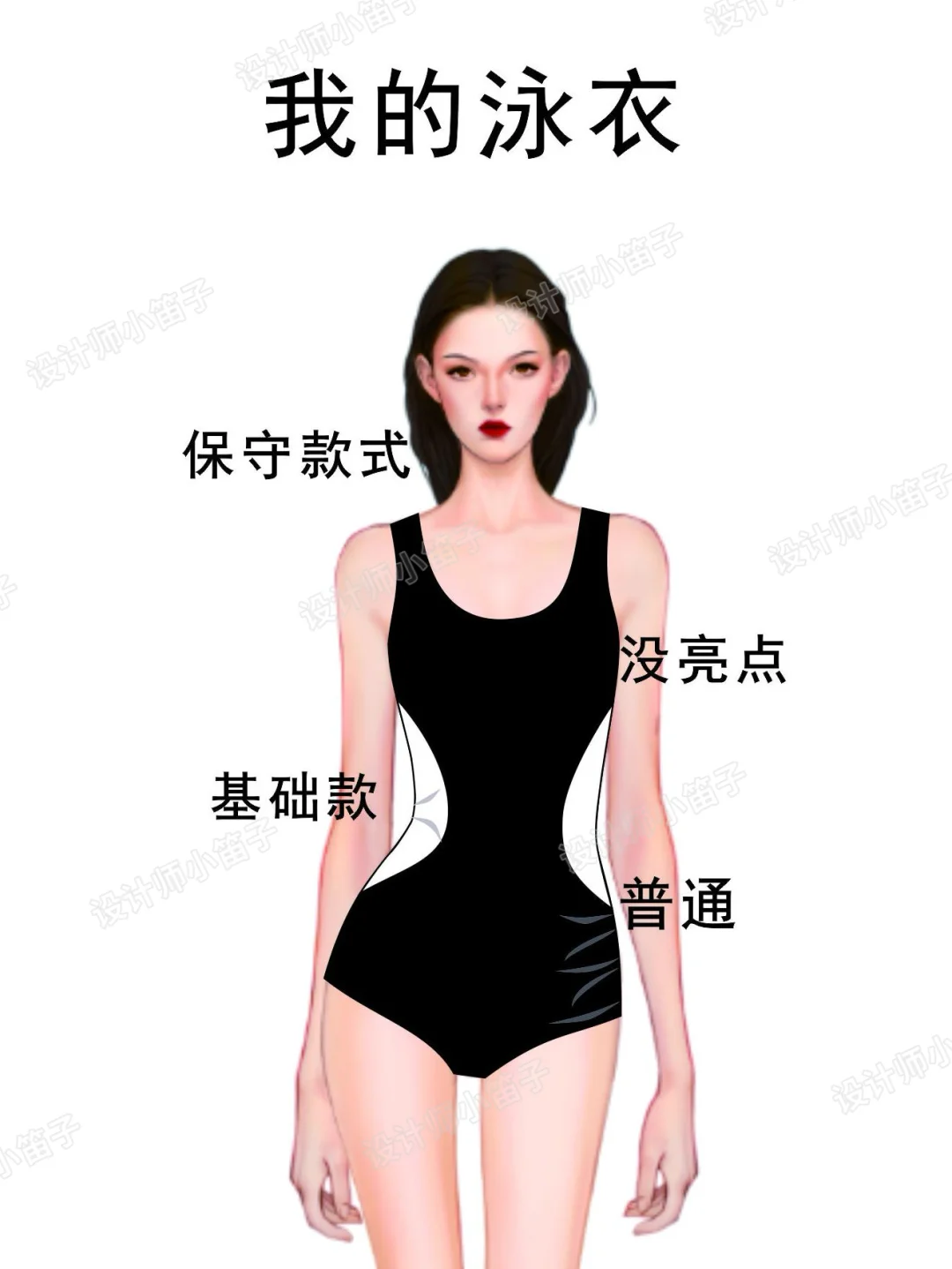 别人的泳衣VS我的泳衣👙