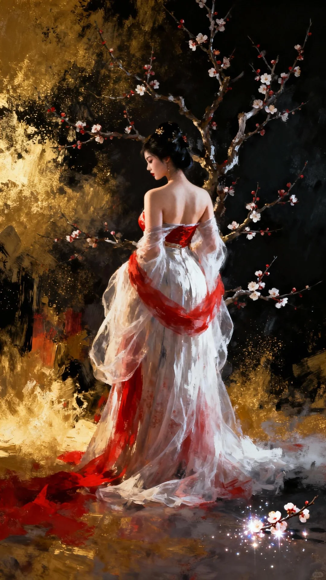 AI壁纸|梅花幽怜