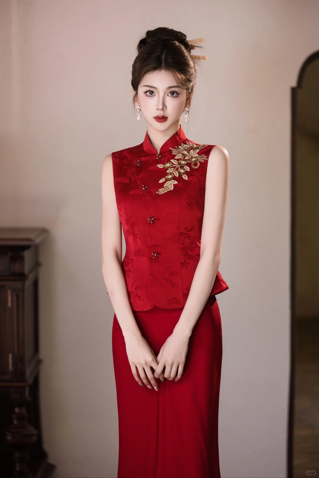 被中国红硬控了30s，新中式也太会撩了