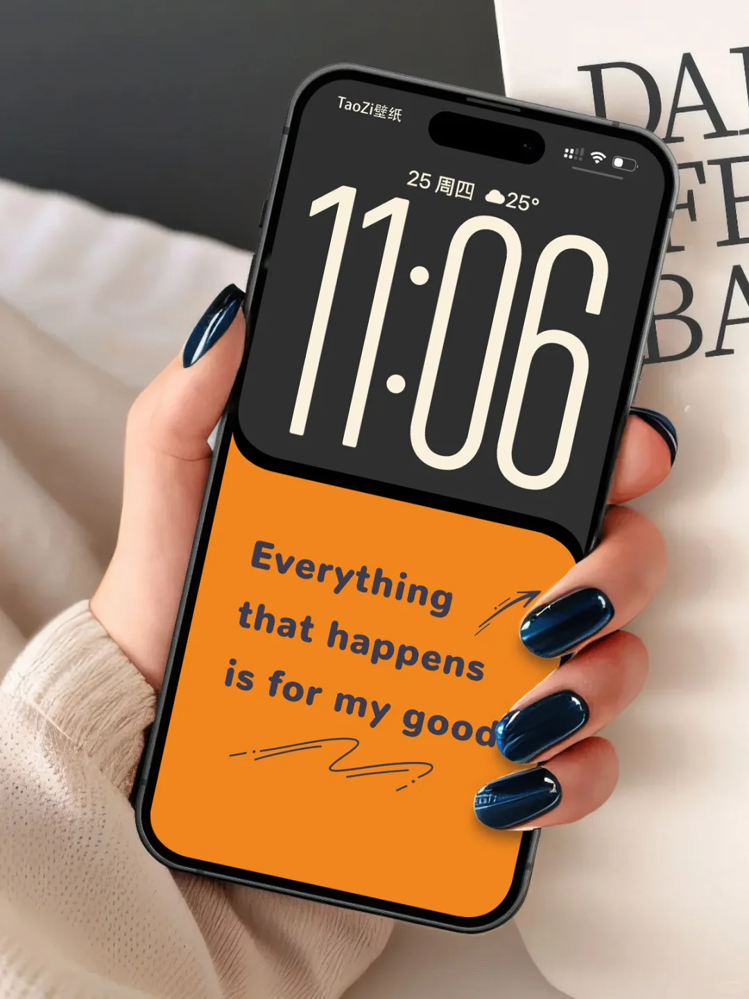 ios26最高级的活力橙配色｜手机壁纸# 300