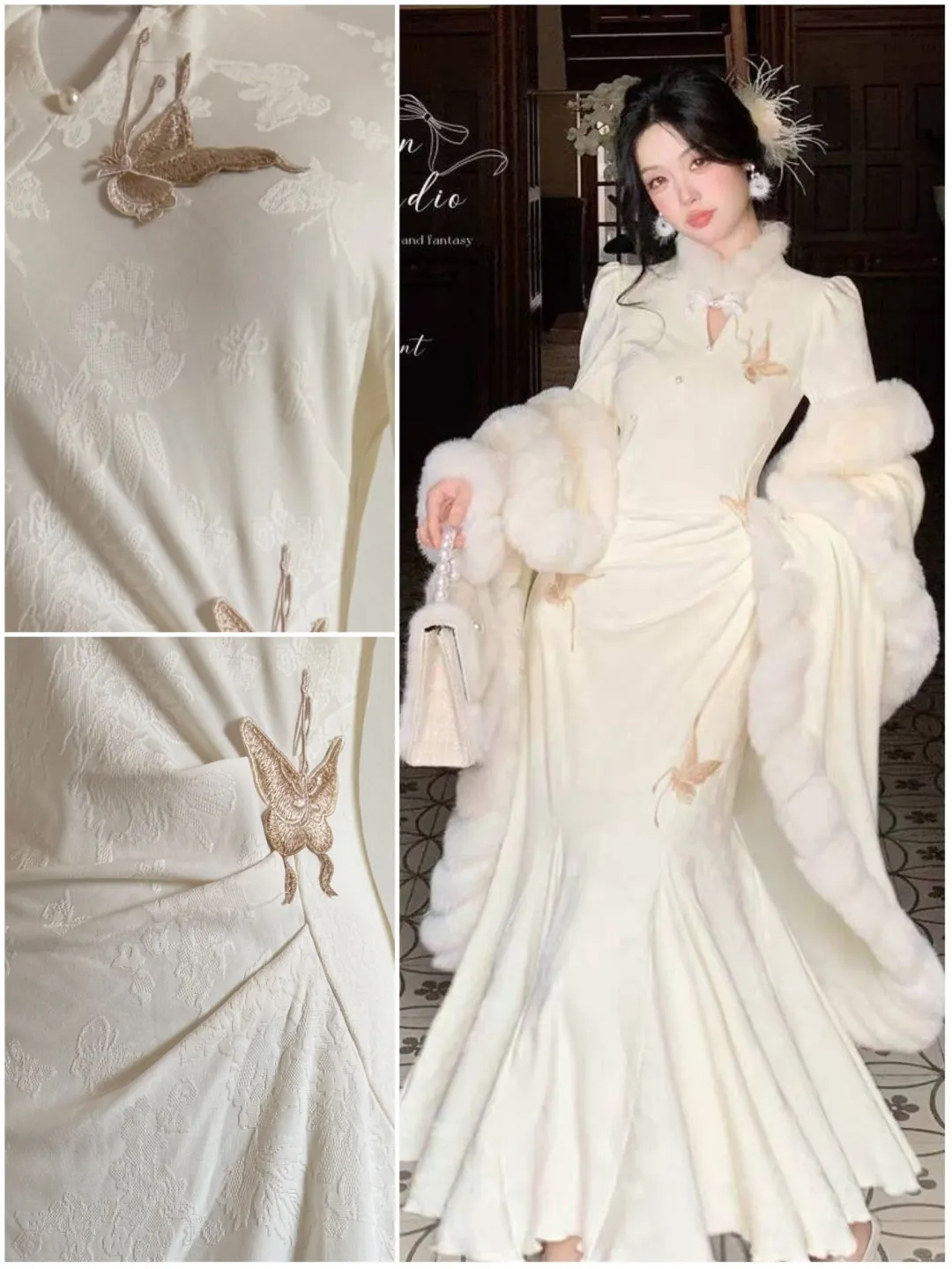 😭终于有姐妹夸这件旗袍了~