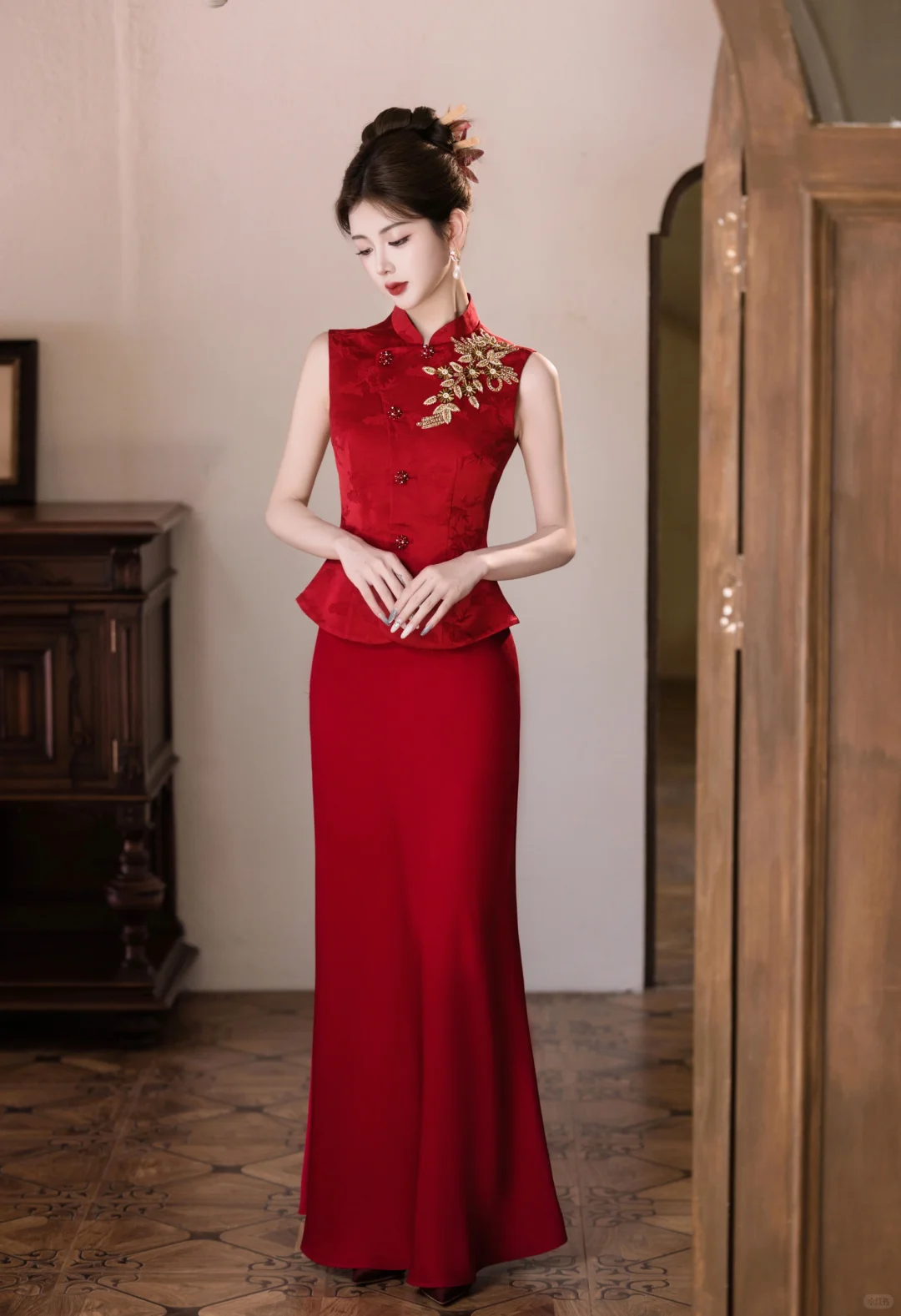 被中国红硬控了30s，新中式也太会撩了