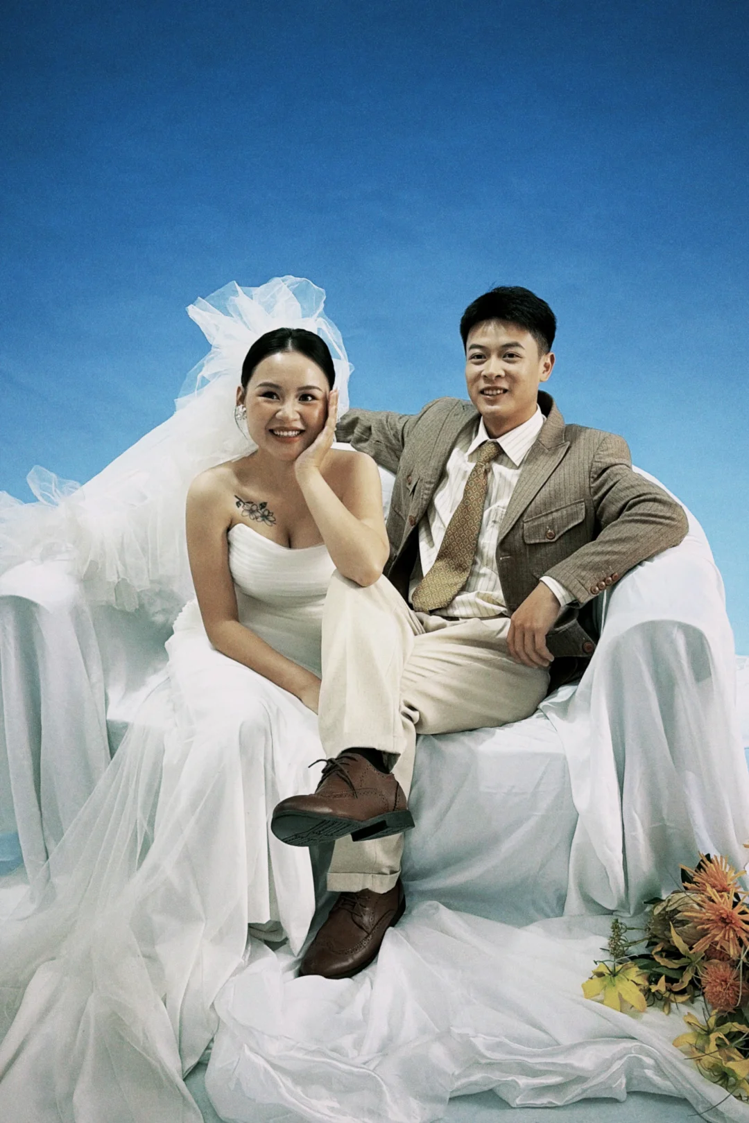 搞笑女的婚照花絮🤣真的好欢乐！！