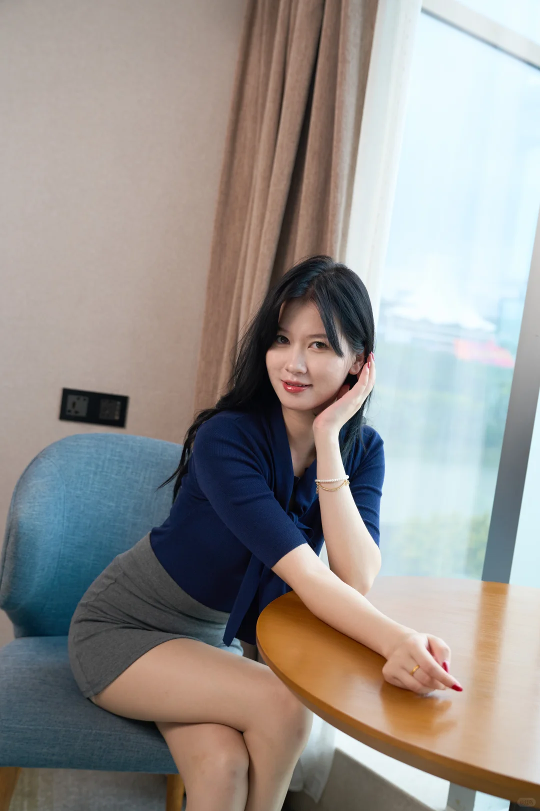 MussGirl时尚写真|丝袜大长腿