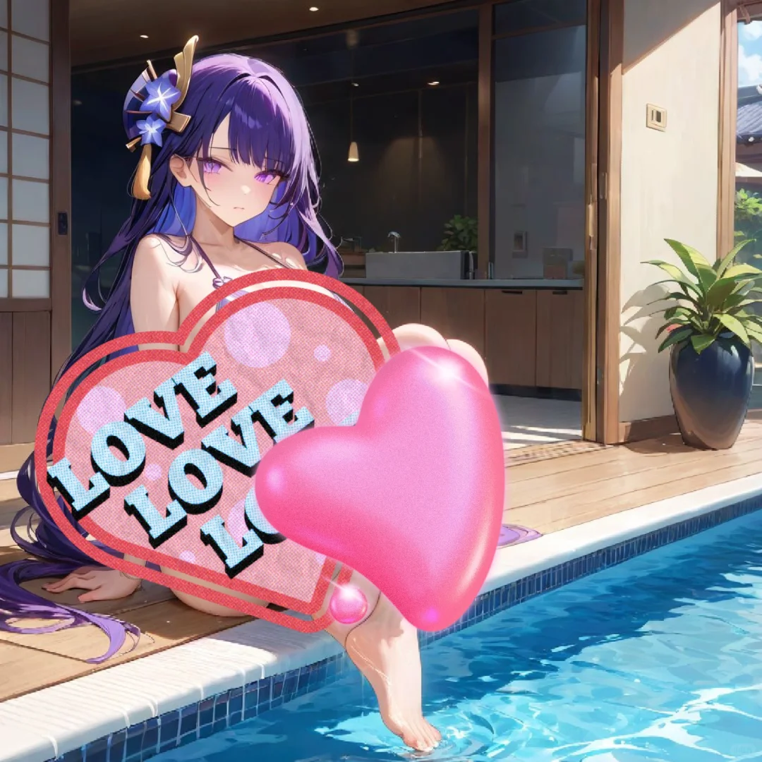 原神｜雷电将军泳装