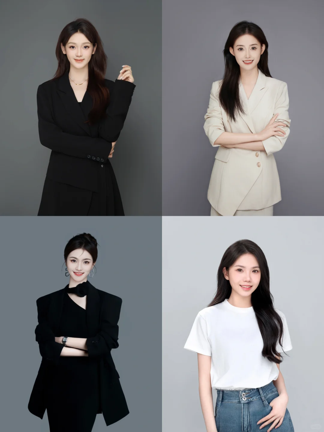 还得是黑色系形象照高级