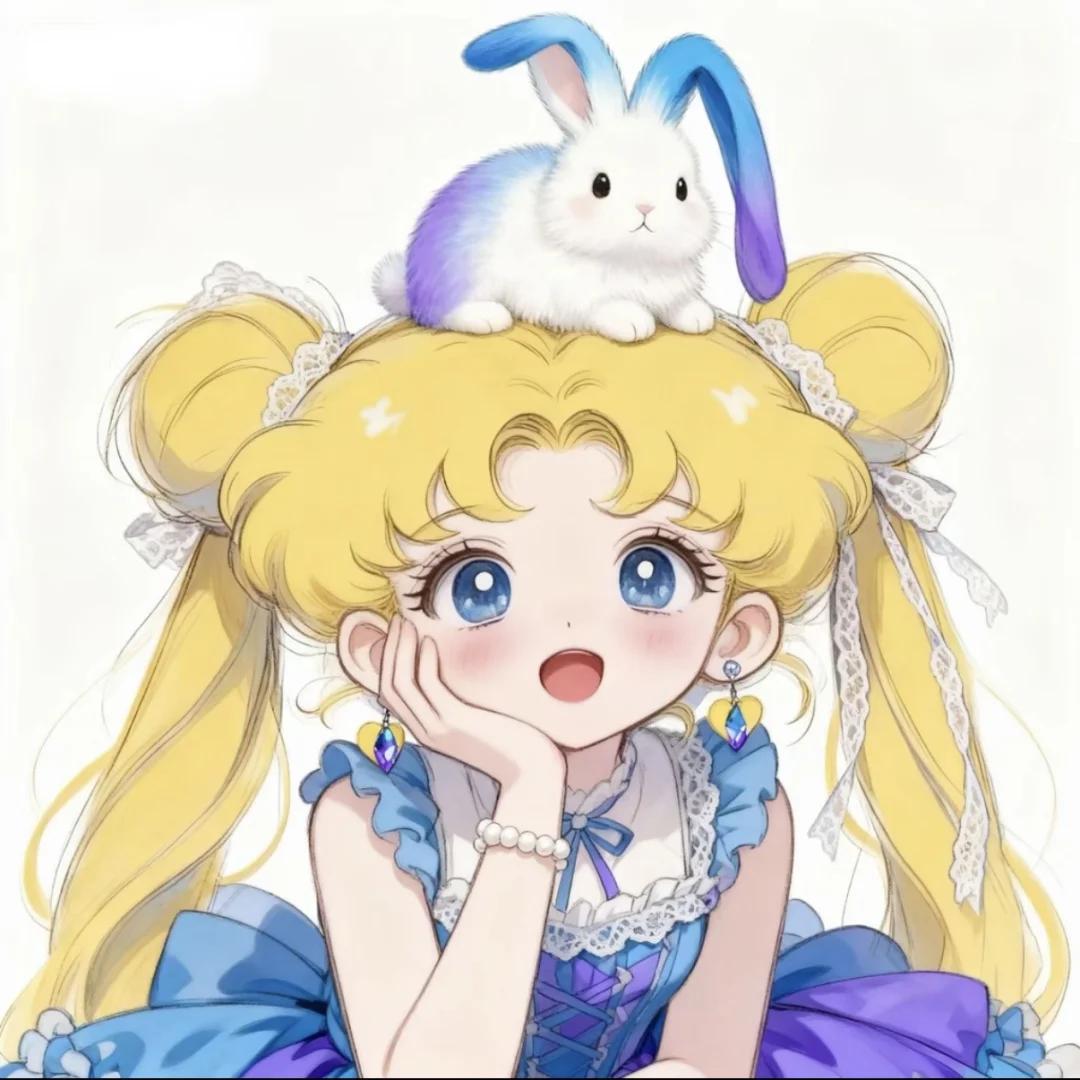 月野兔卡通头像