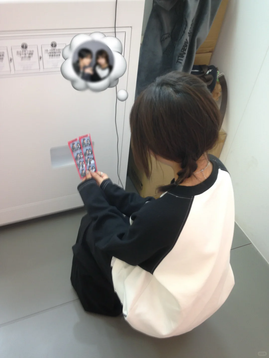 拍了photoism就要做成壁纸吧！🤍😭