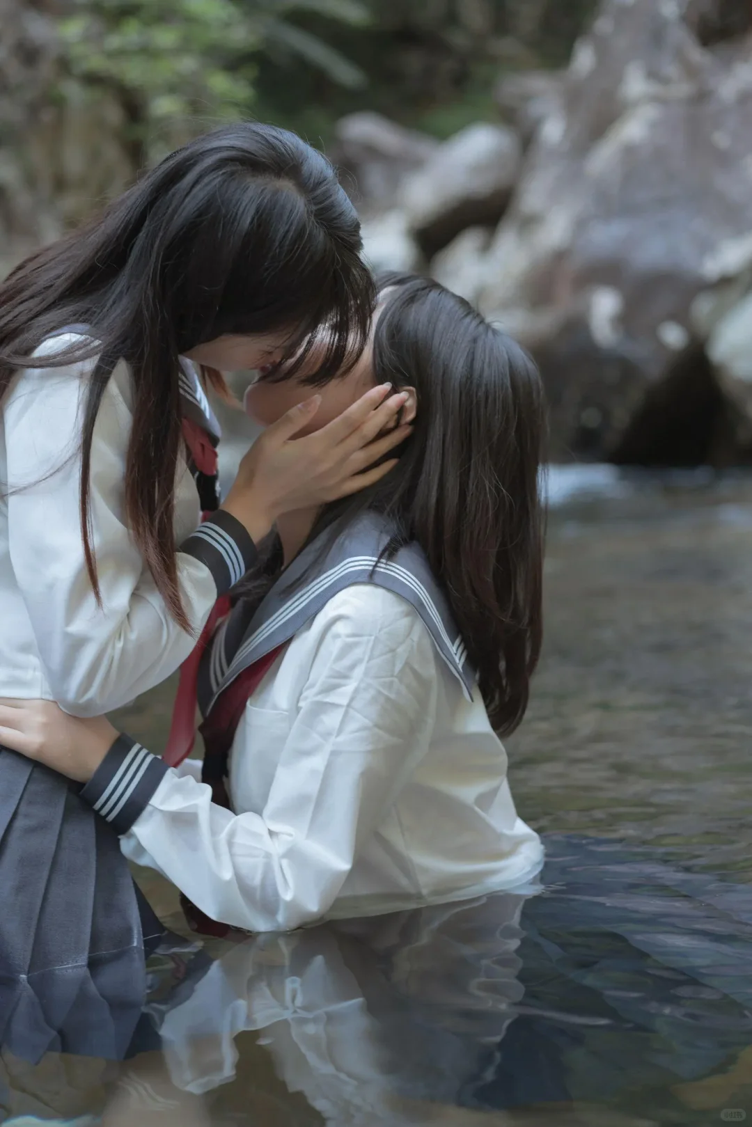 喵糖映画-小溪JK百合（四）