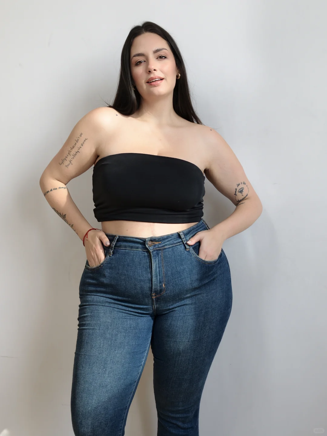 哇，超美的大码模特