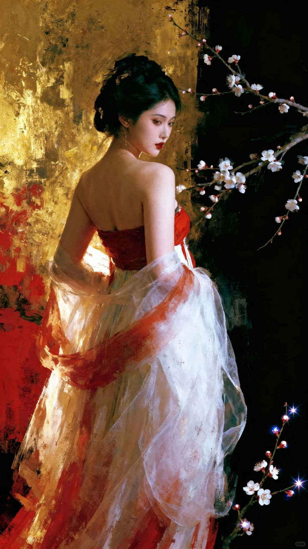 AI壁纸|梅花幽怜