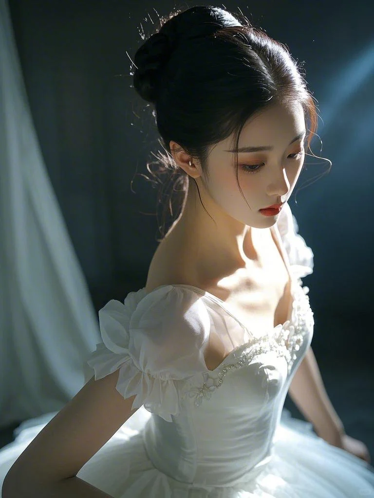 这种质感真的爱了，芭蕾女孩