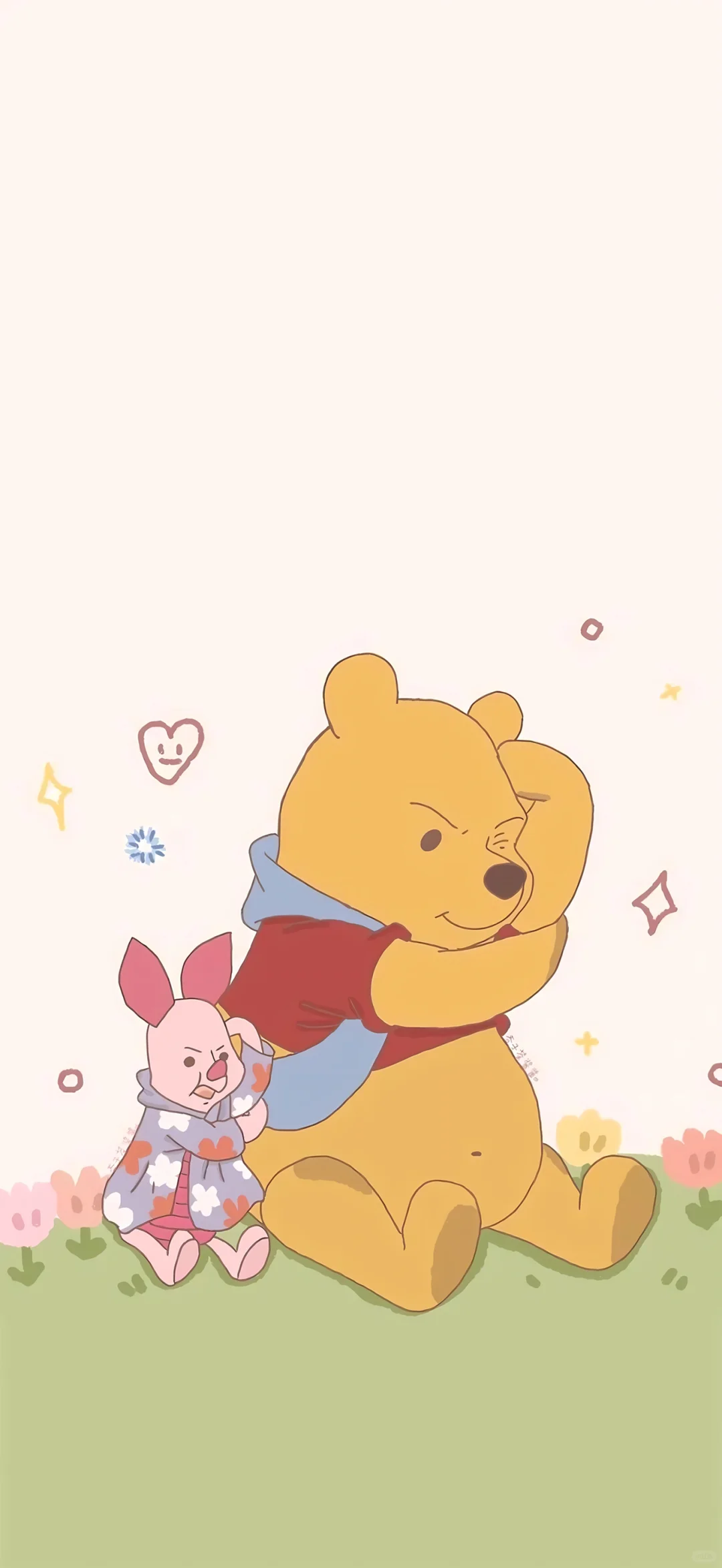 维尼熊壁纸.治愈系文字壁纸
