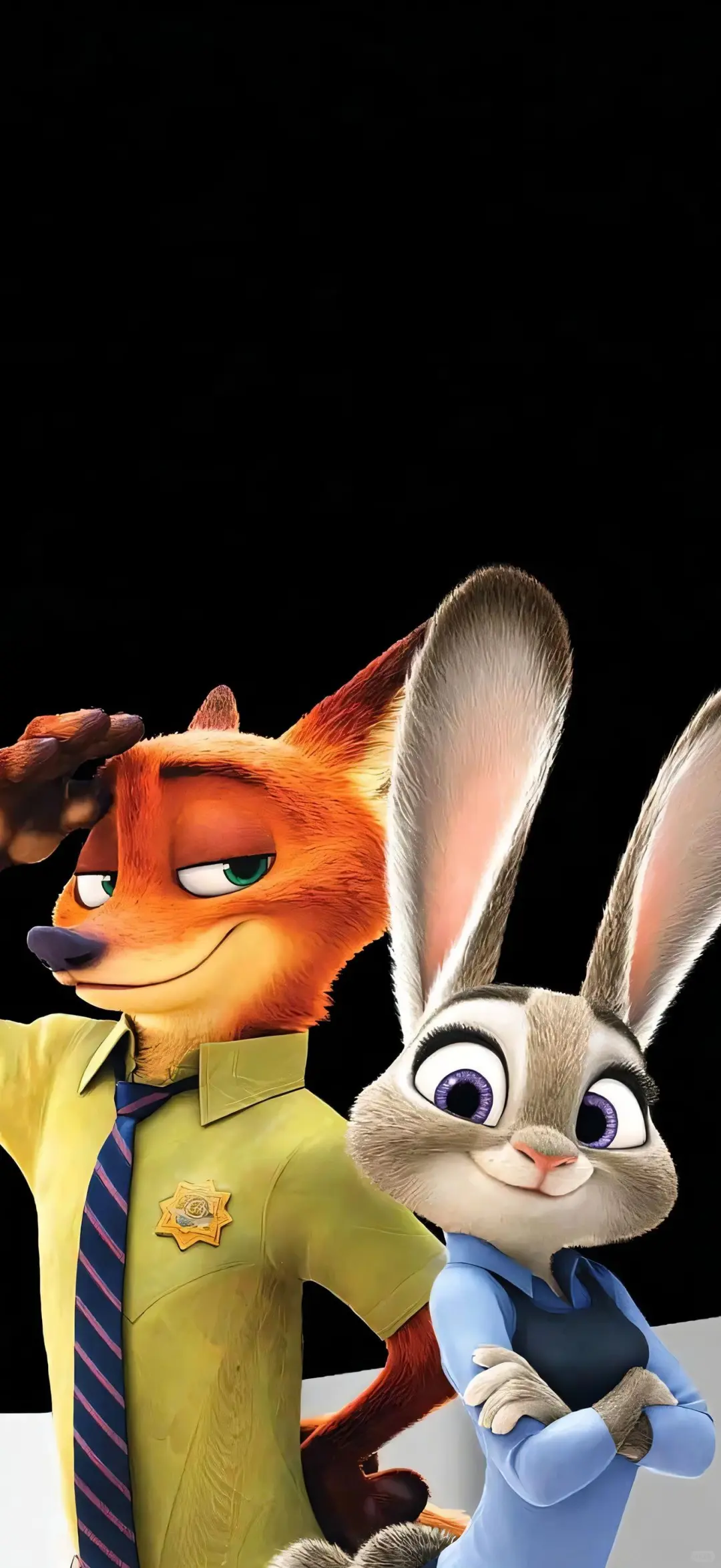 动漫情侣壁纸.尼克朱迪壁纸