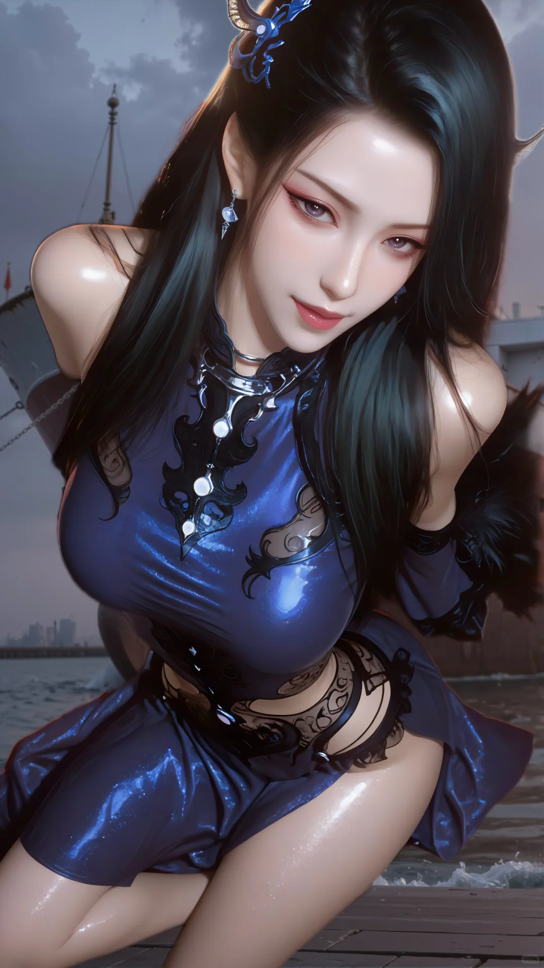 天行九歌潮妖女壁纸