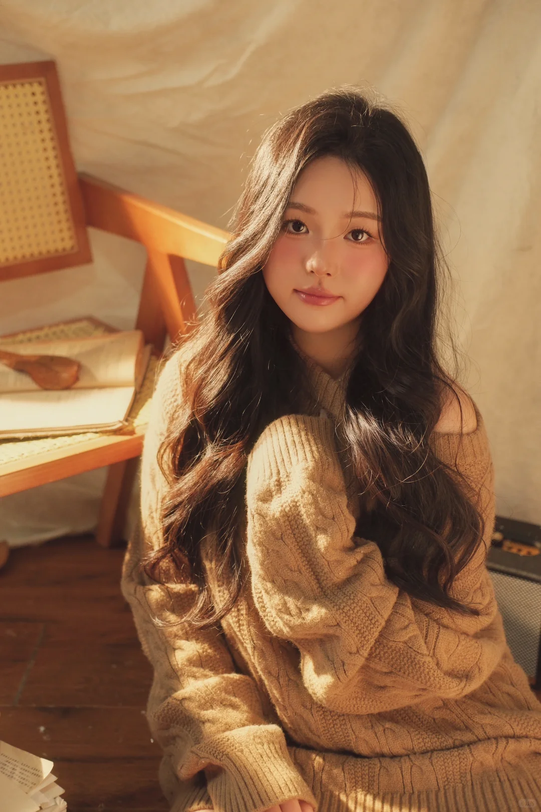 微胖女孩怎么拍｜美拉德系写真🍁