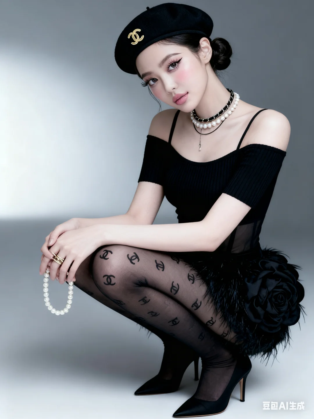 Jennie同款写真(无成本豆包指令)