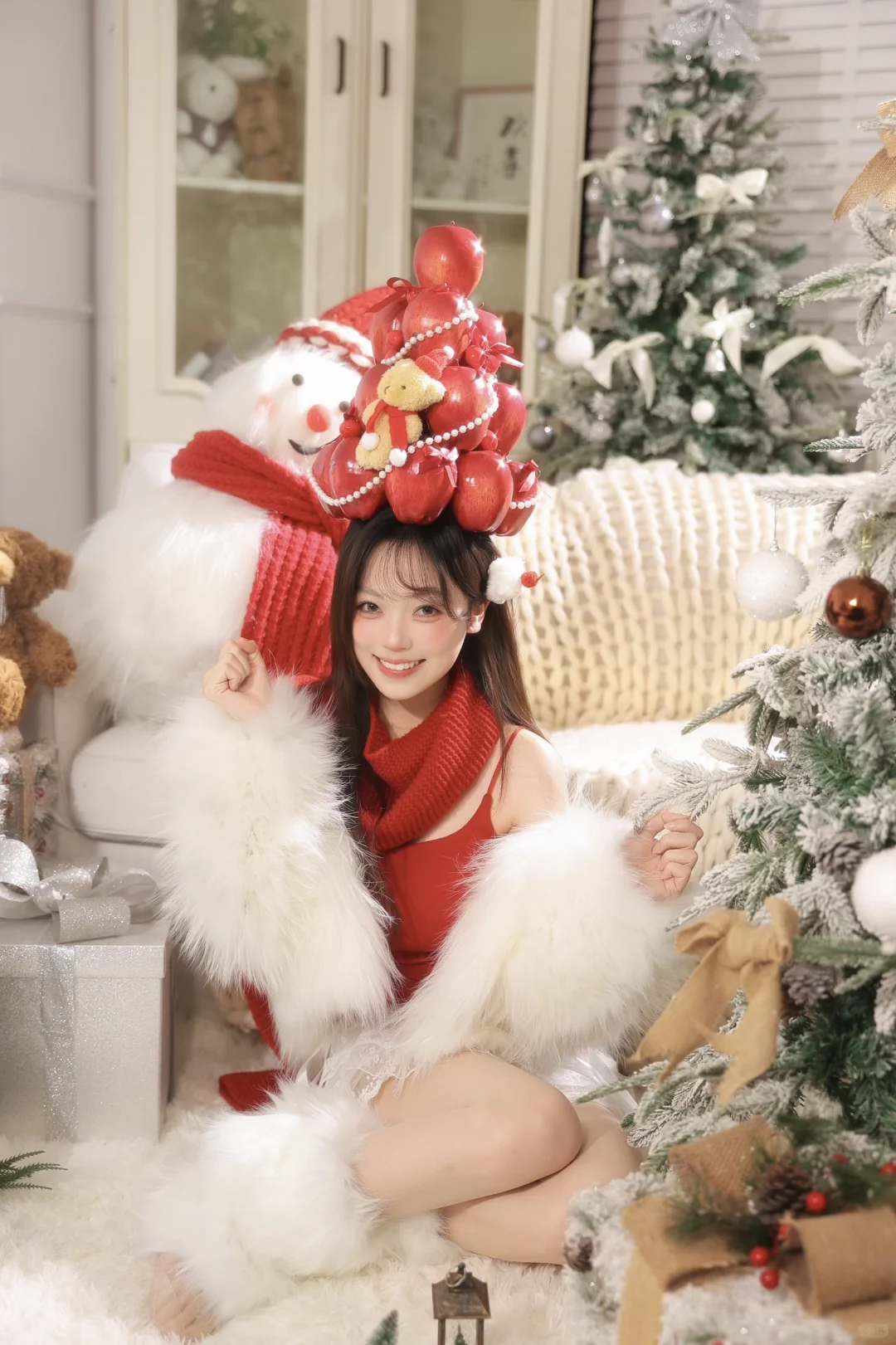 我的那个笨蛋女朋友⛄️跟小雪人一样可爱