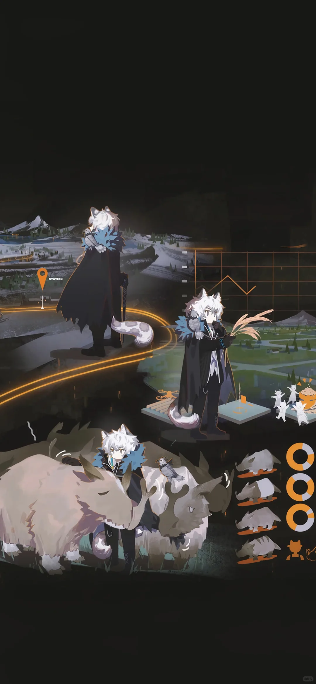 明日方舟丨雪山降临1101 主题壁纸合集