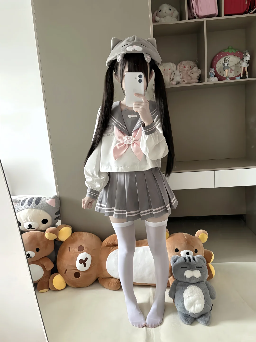 是可爱的丧猫制服呀🐈‍