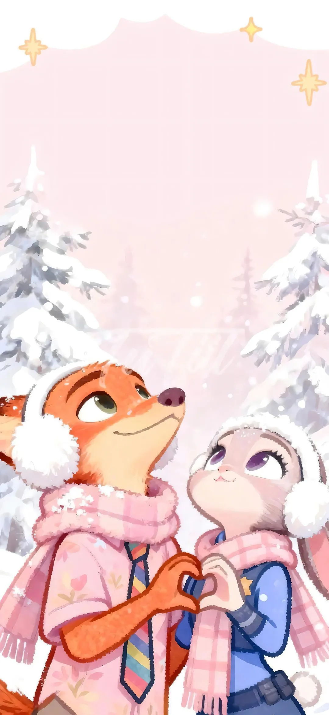 冬天雪景壁纸.尼克朱迪壁纸