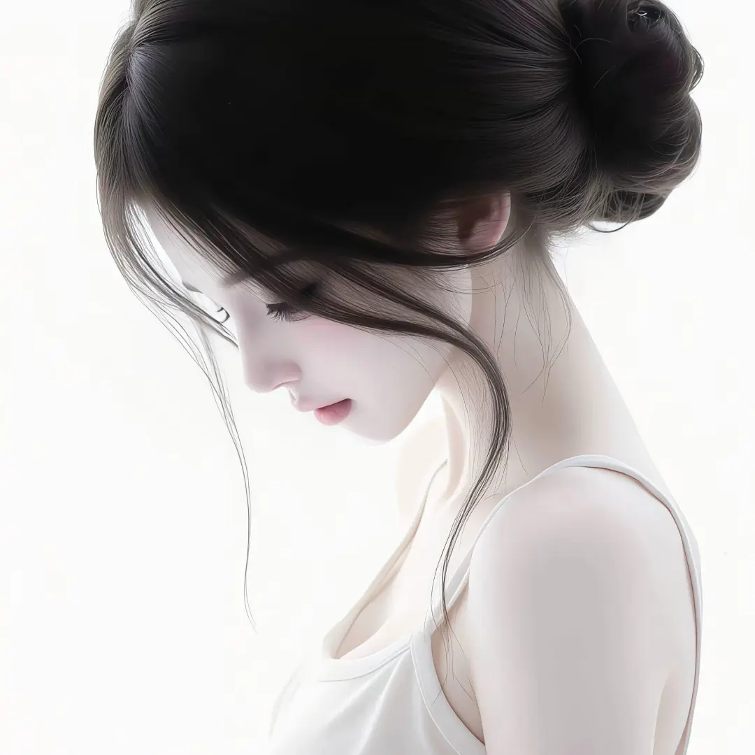 纯欲温柔干净女头