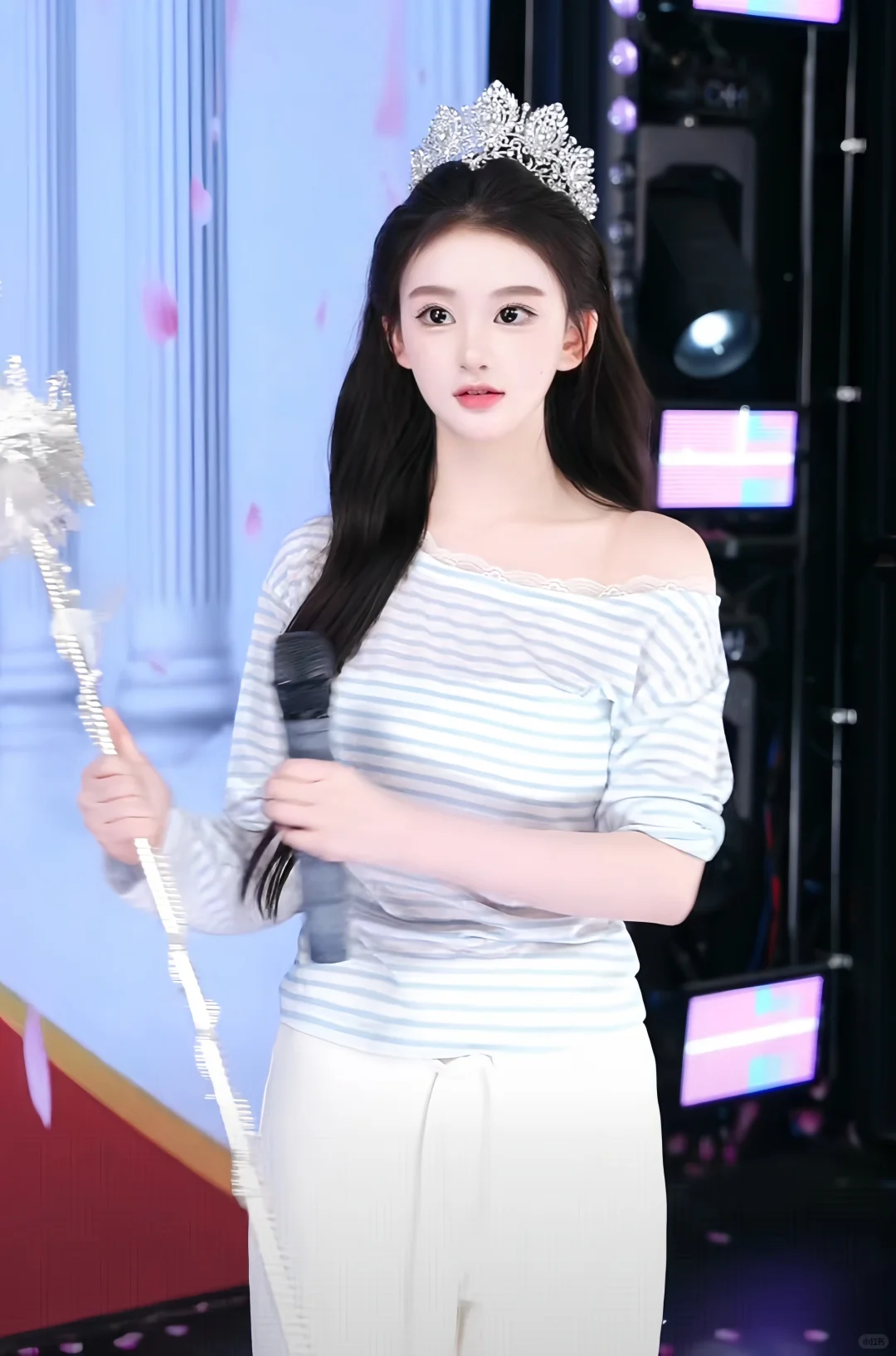 像那种美少女选举的冠军，选美公主