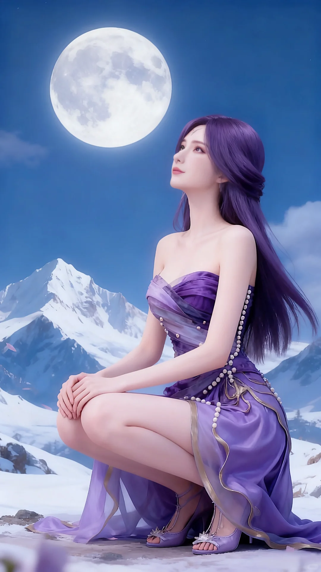 国漫女神穿上现代装安妙依