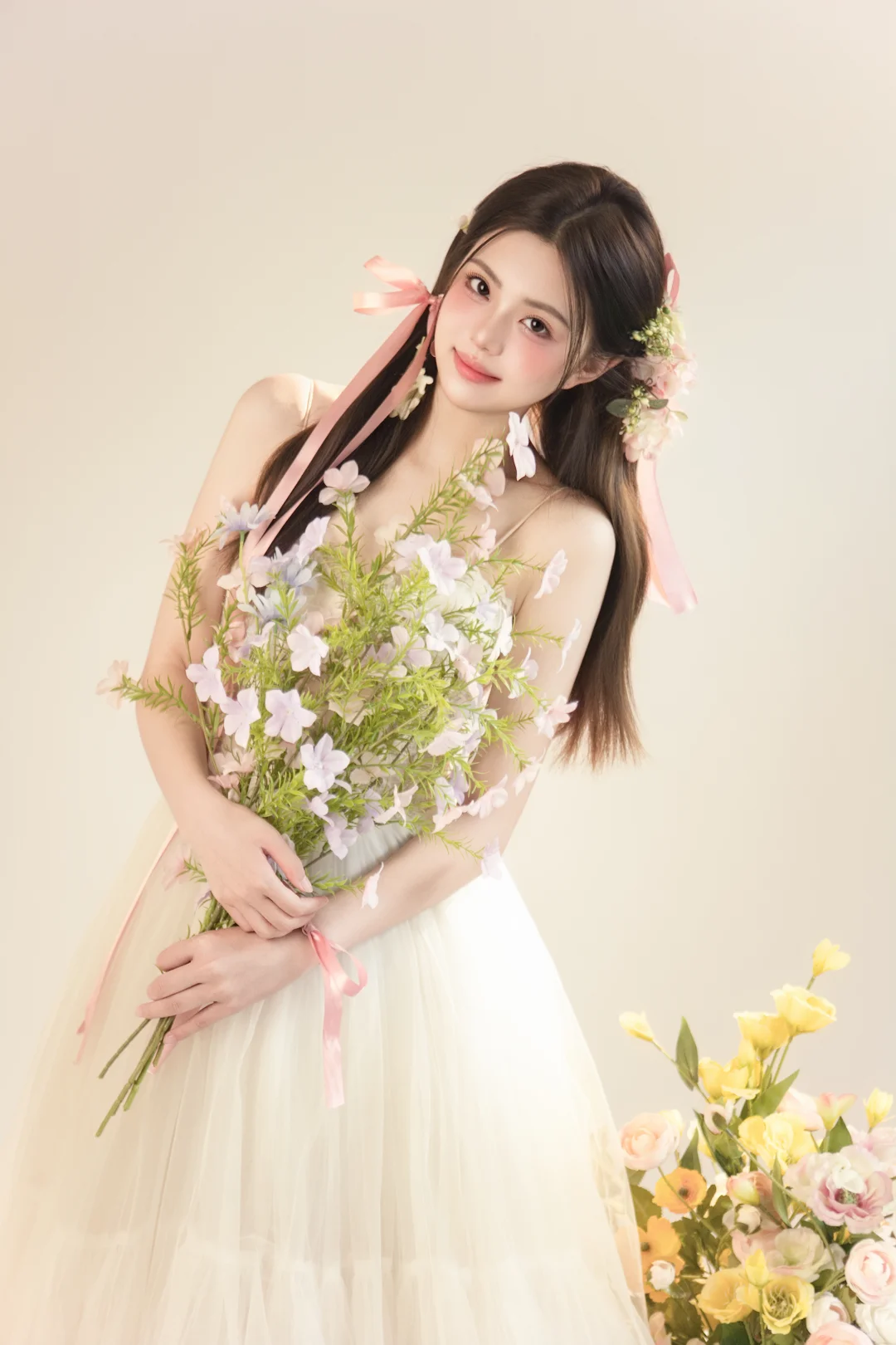 少女的浪漫里夹杂着花语🪅甜度满分🌸