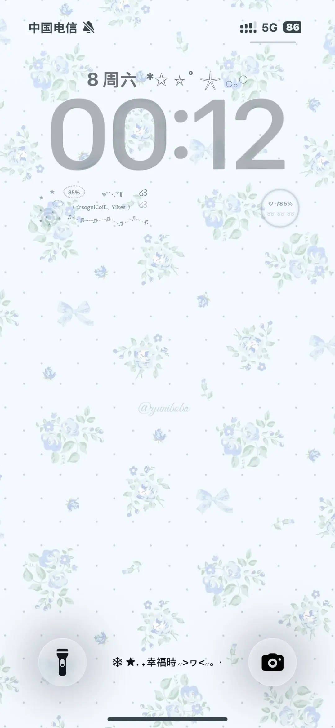 超爱这组碎花壁纸！！🌸