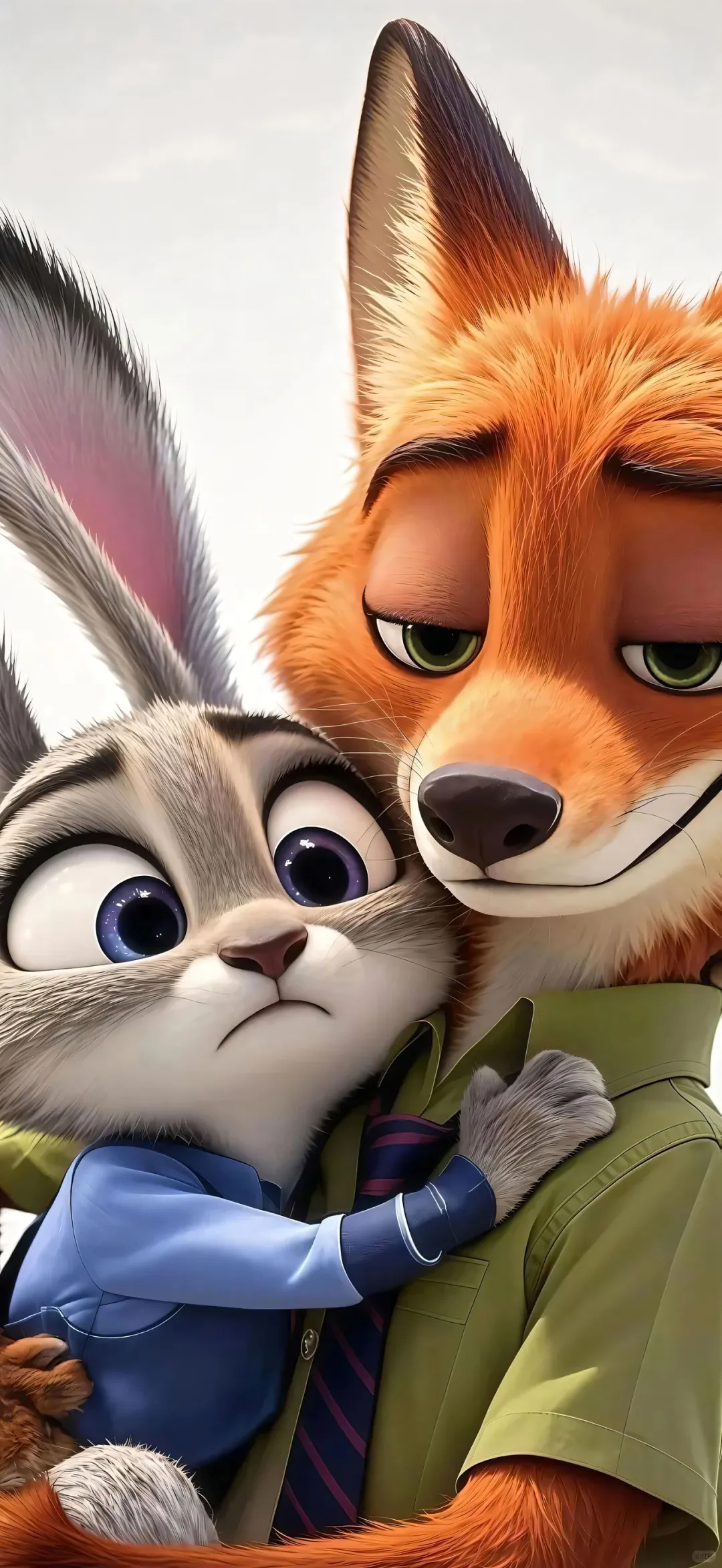 动漫情侣壁纸.尼克朱迪壁纸