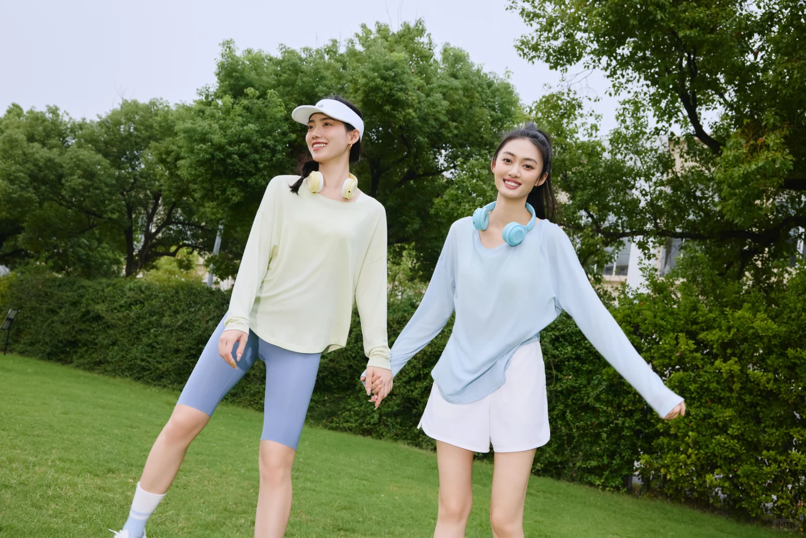 运动模特 | 姐妹花拍摄pose