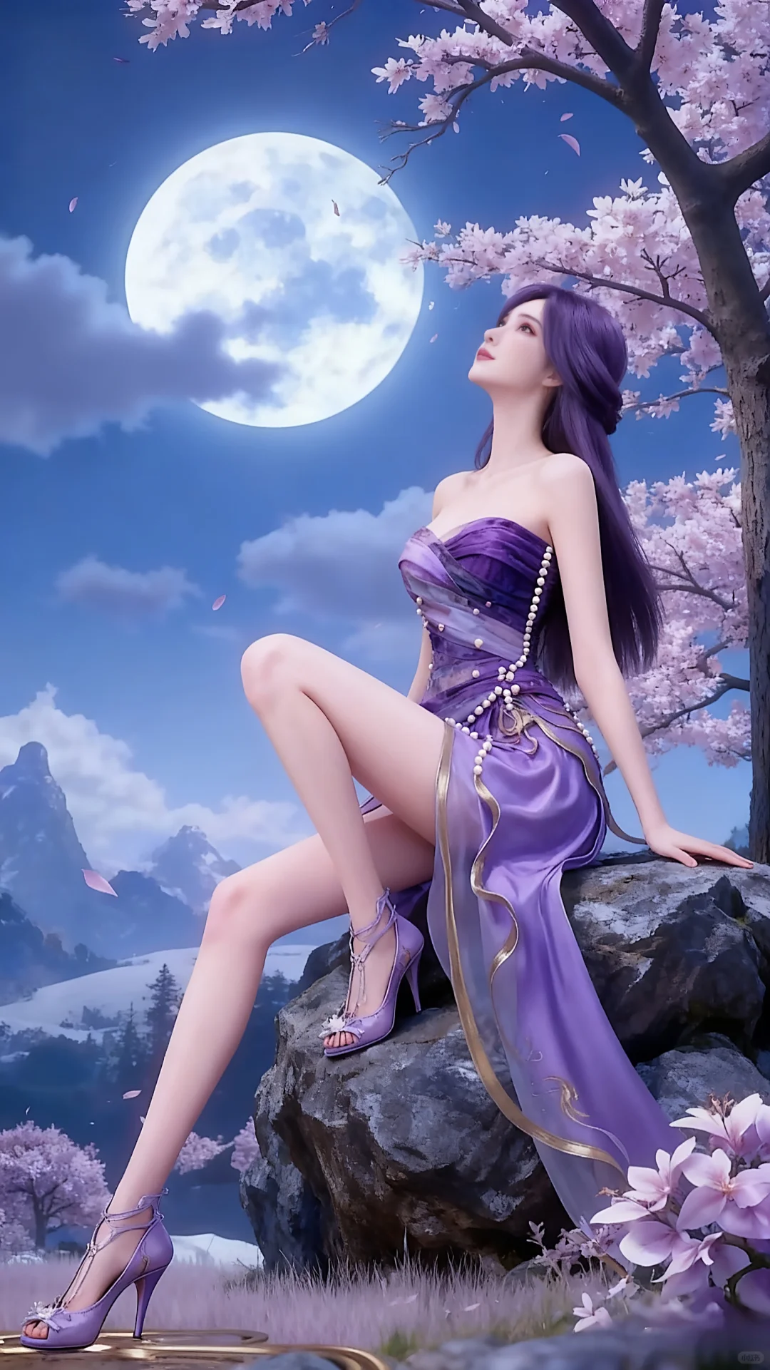 国漫女神穿上现代装安妙依