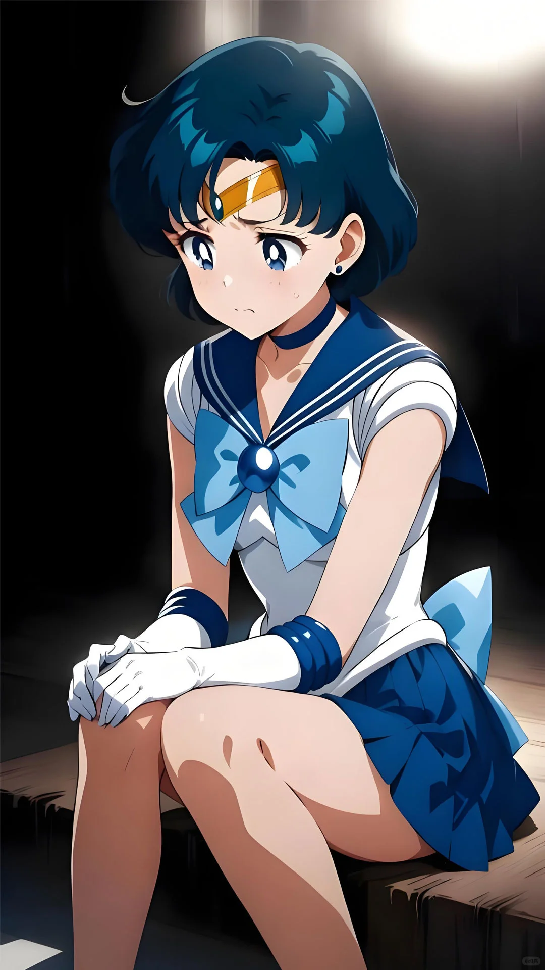 美少女战士丨学霸锦鲤水星逢考必过卡通壁纸