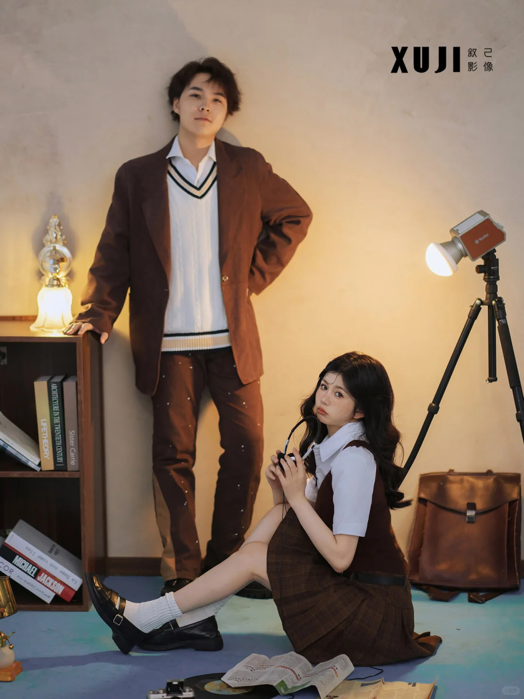 美式JK太上头了！男女主真的适配‼️