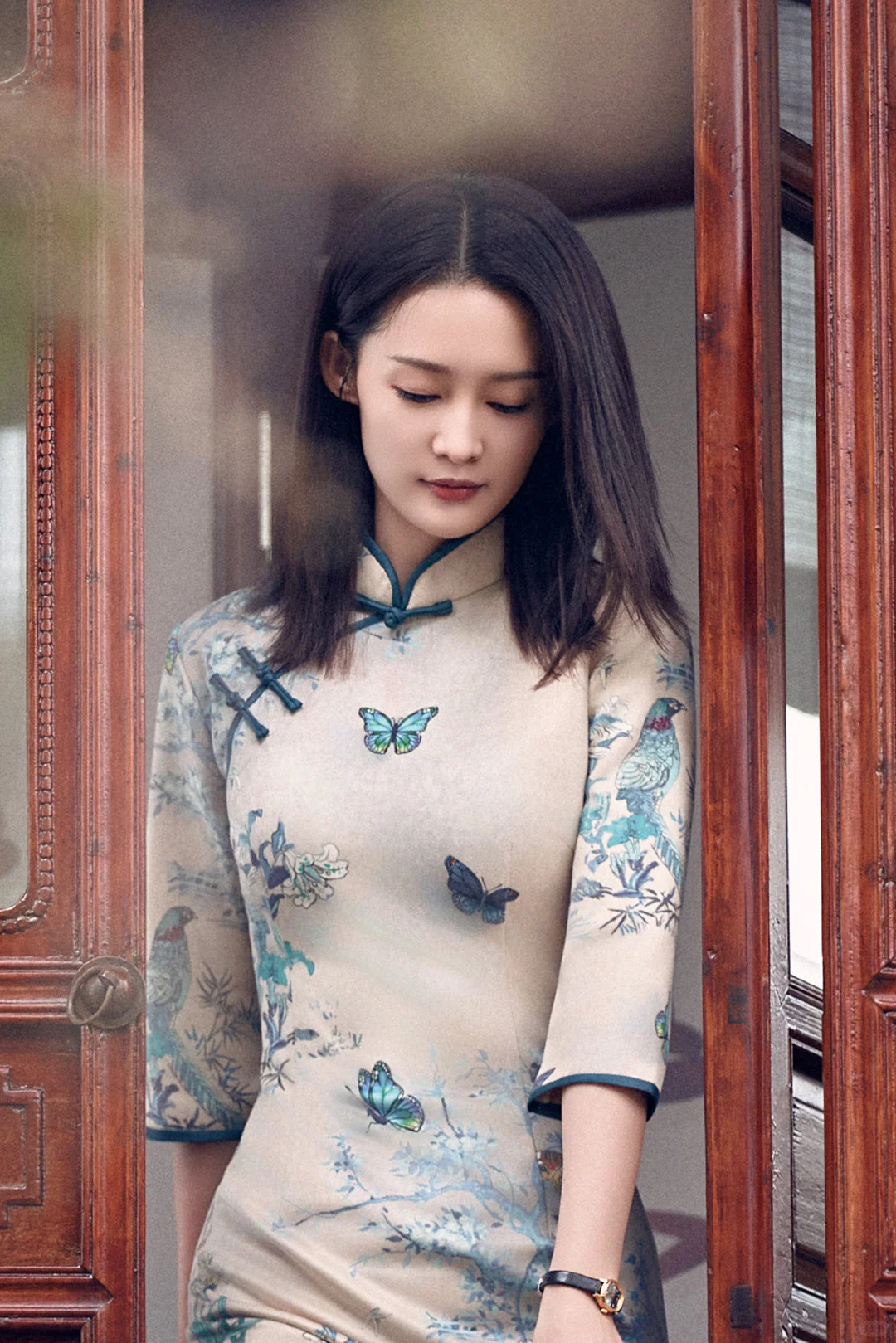 李沁亲爱的你旗袍图