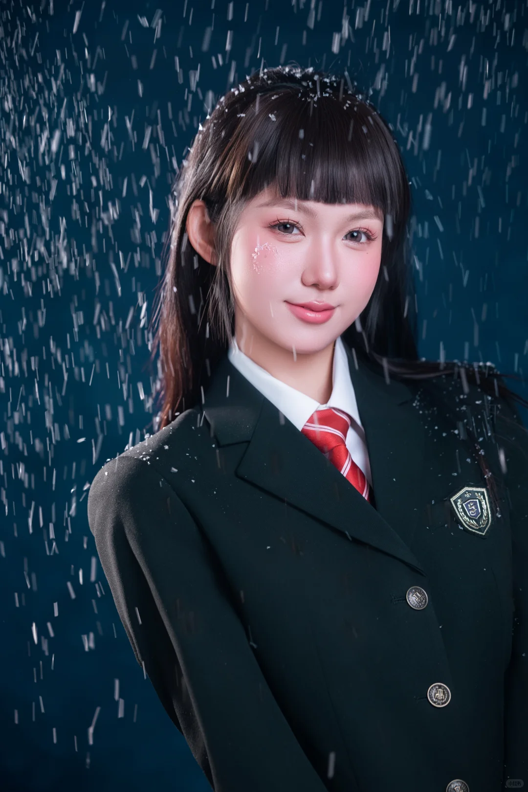 ❄️雪天与制服更配～