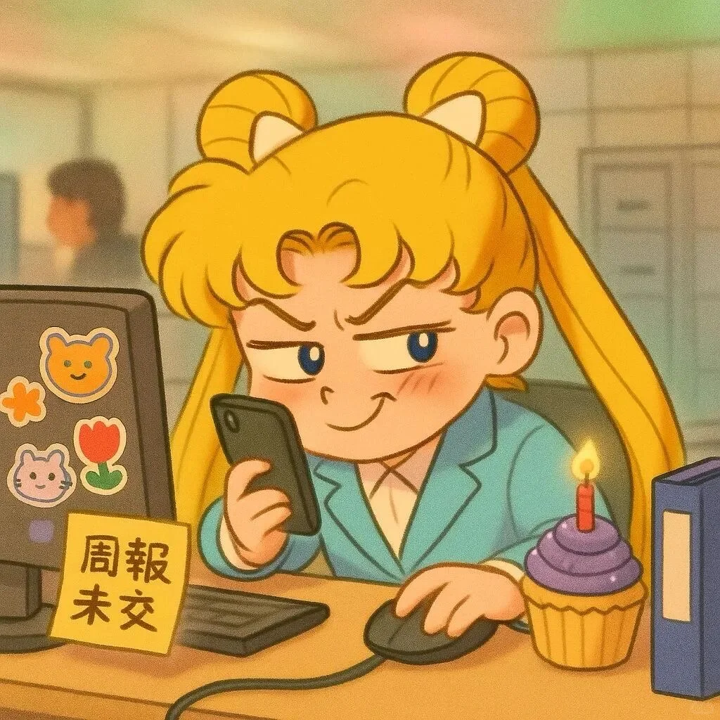 美少女系列之上班哪有不疯的 😵‍💫😵‍💫