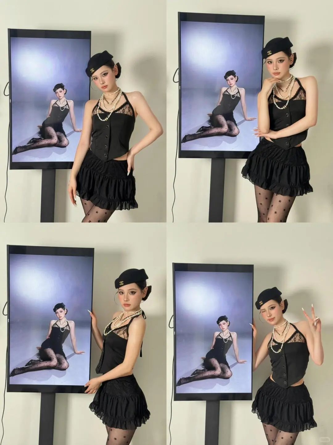 在福清🥰拍写真必打卡的大屏幕合影📸