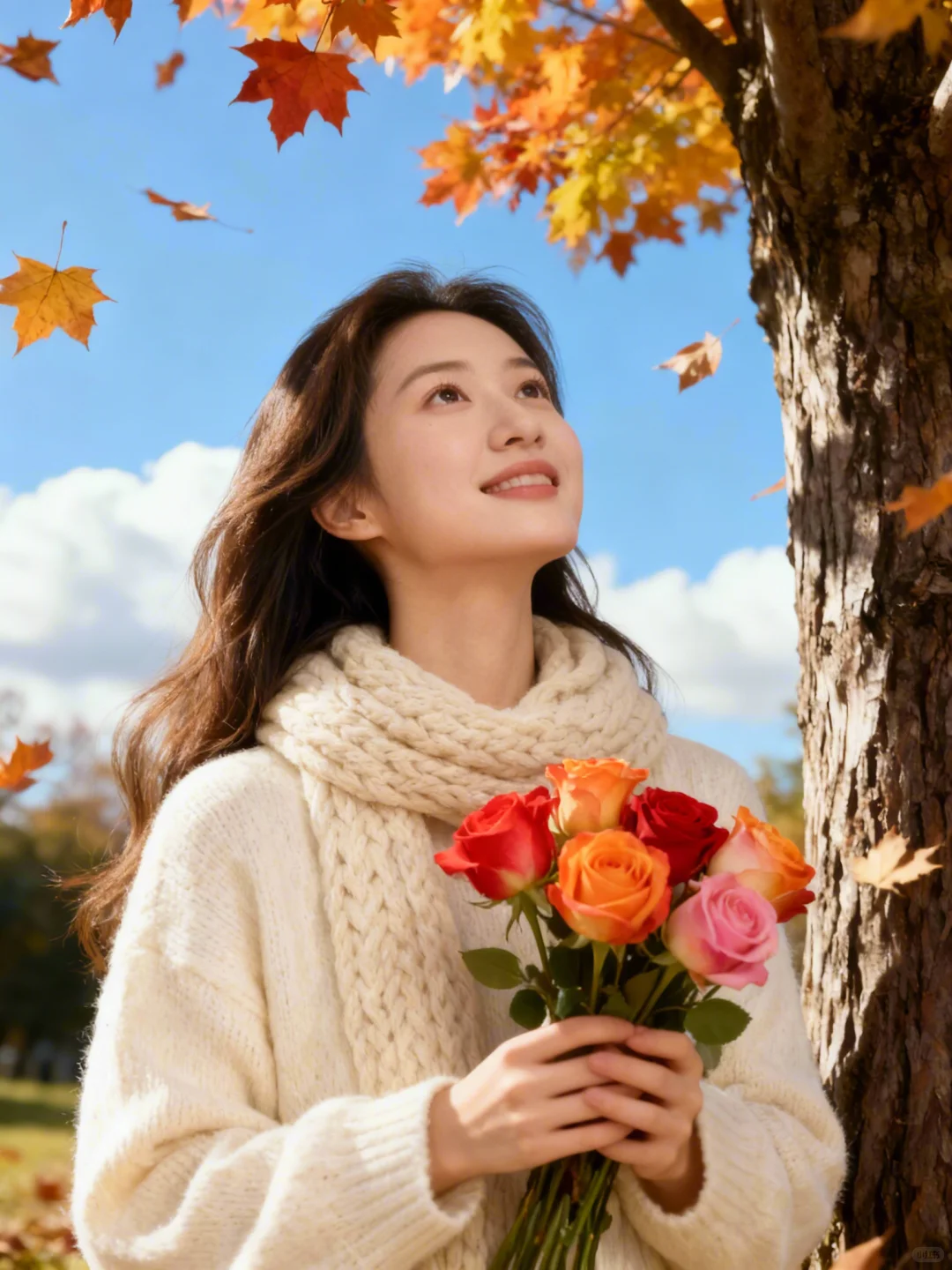 谁懂啊！用 AI 拍秋日写真(含指令欢迎返图)