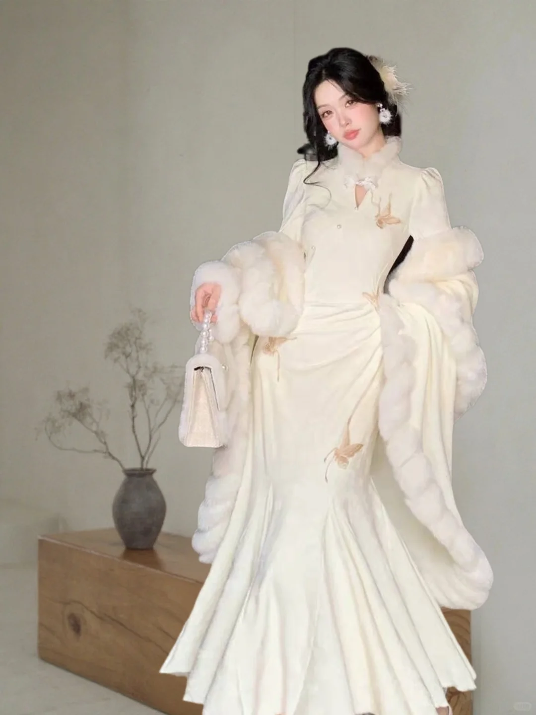 😭终于有姐妹夸这件旗袍了~