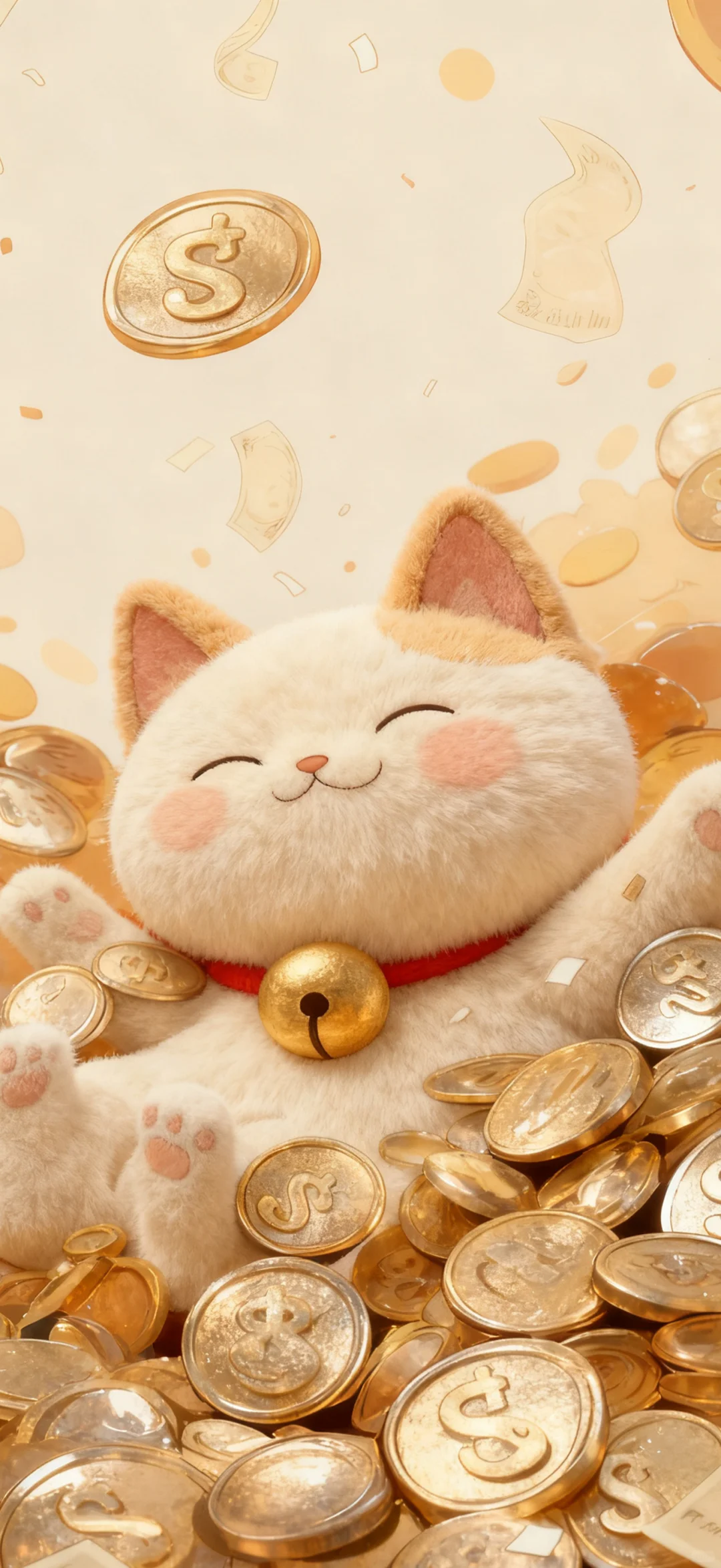 福气猫猫毛绒绒壁纸分享💰