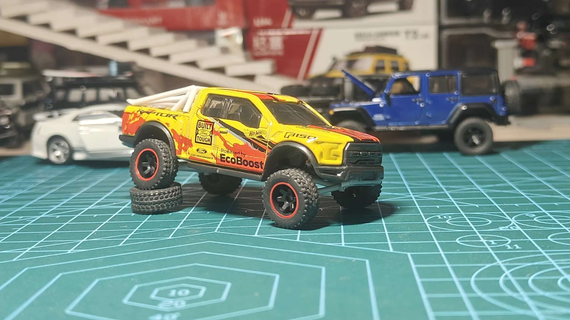 风火轮福特猛禽f150改悬挂