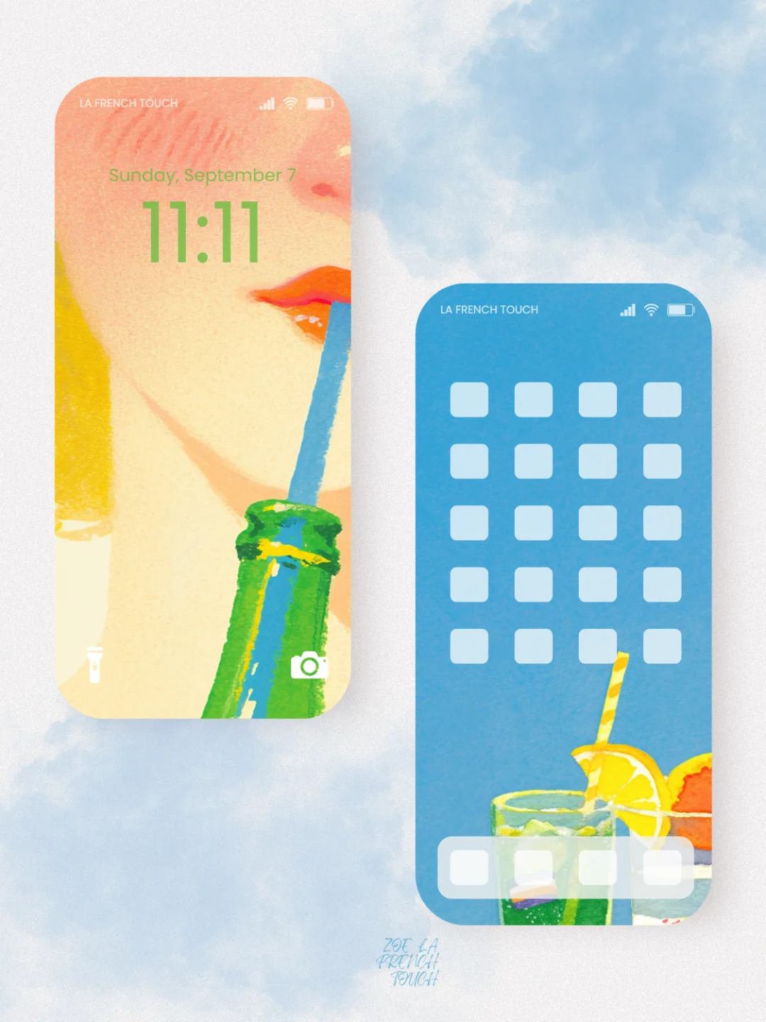 手机壁纸.手机桌面.原创插画