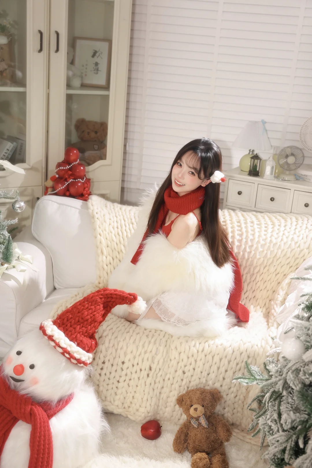 我的那个笨蛋女朋友⛄️跟小雪人一样可爱