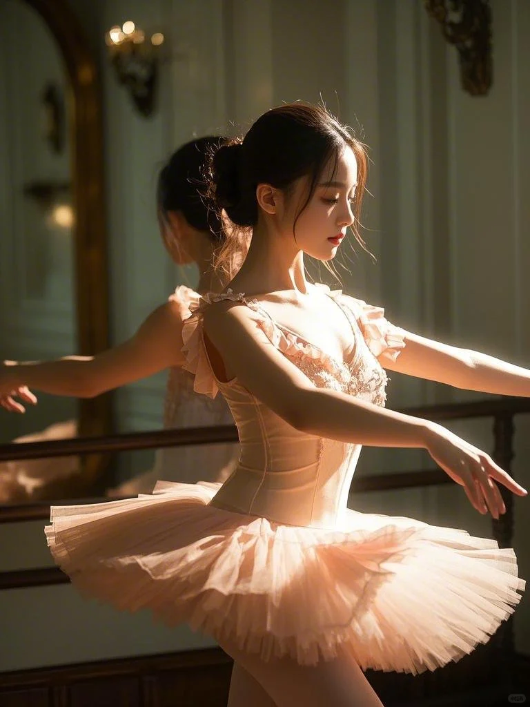 这种质感真的爱了，芭蕾女孩