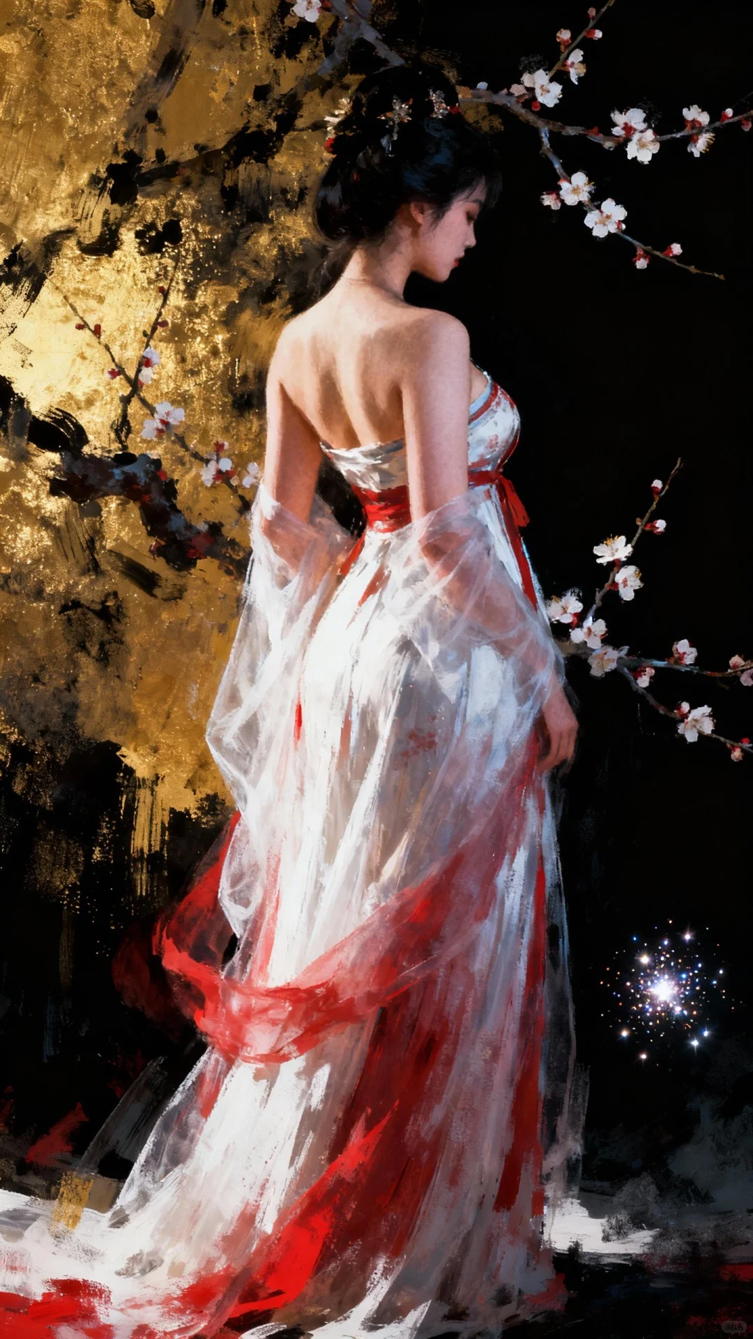 AI壁纸|梅花幽怜