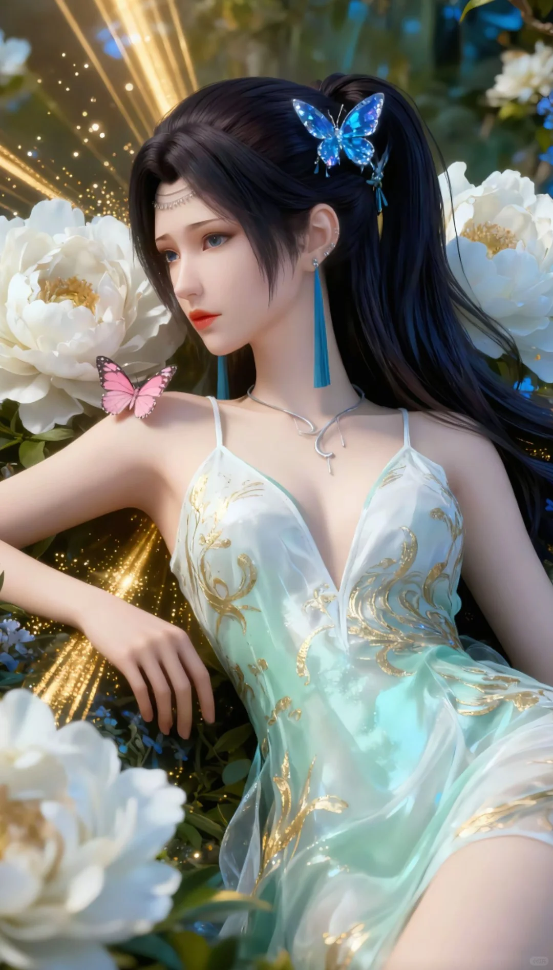 国漫女神性感穿搭对比，好身材大长腿高颜值